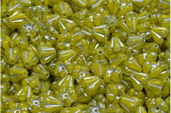 Bell Flower Beads 4x6mm - Image 1