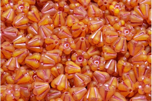 Bell Flower Beads 4x6mm - Image 1