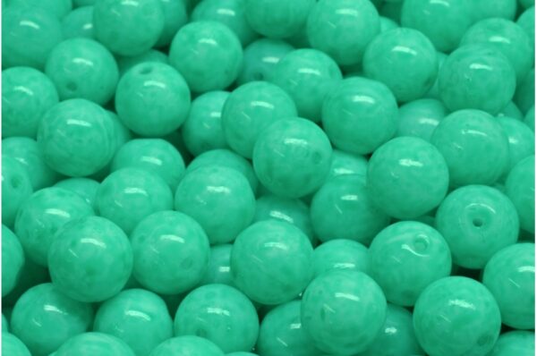 Round Druck Beads 8mm - Image 1