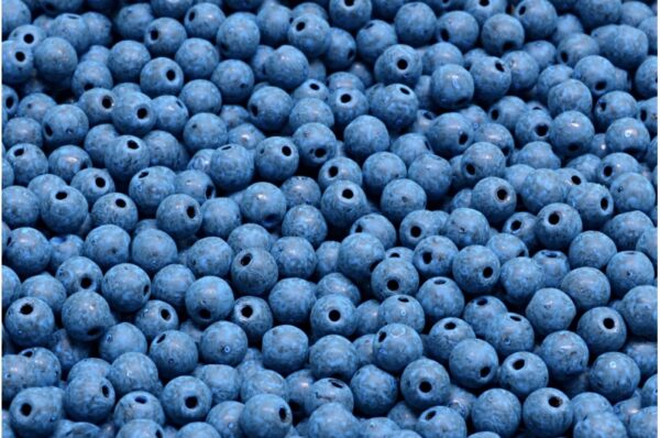 Round Druck Beads 4mm - Image 1