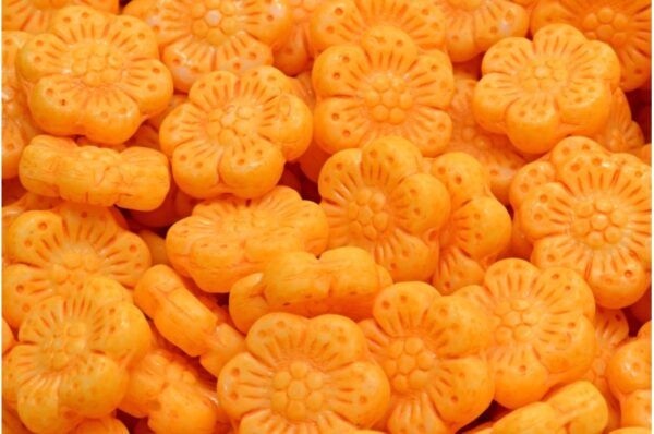 Boho Flower Beads 14x14mm - Image 1