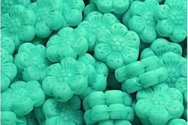 Boho Flower Beads 14x14mm - Image 1