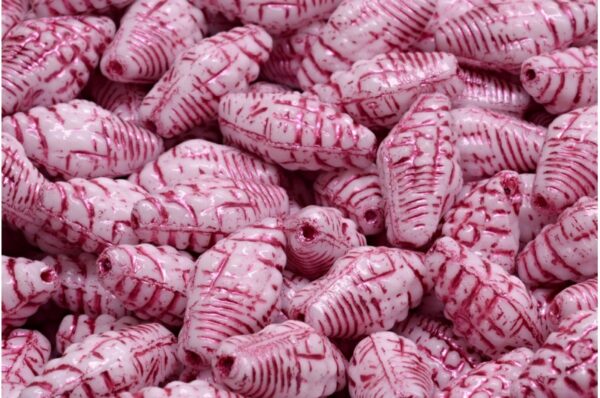 Miter Shell Beads 16x8mm - Image 1