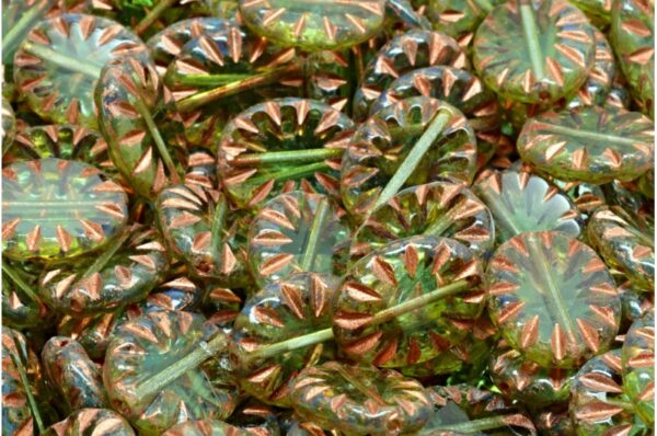 TCB Flat Oval Beads 14x12mm - Image 1