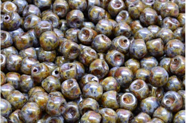 Mushroom Button Beads 6x5mm - Image 1