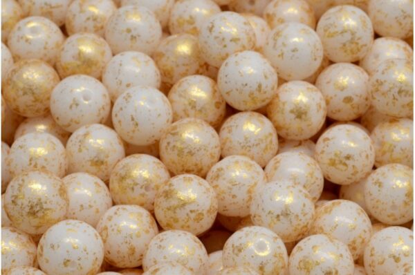 Round Druck Beads 8mm - Image 1