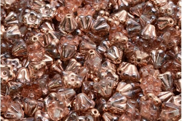 Bell Flower Beads 4x6mm - Image 1