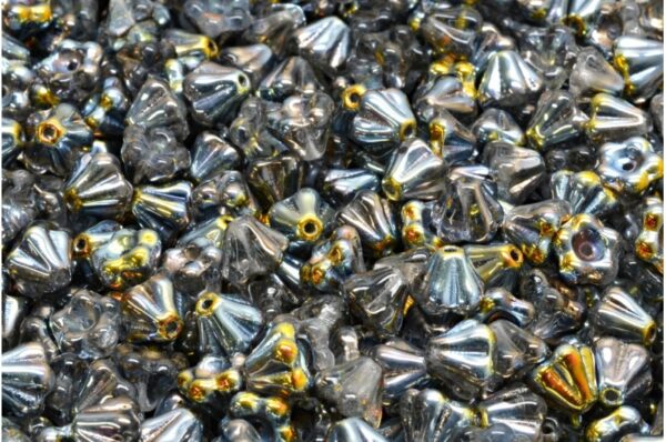 Bell Flower Beads 4x6mm - Image 1