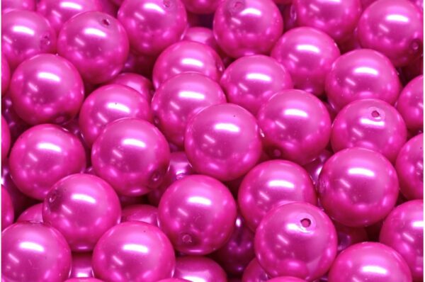 Round Druck Beads 10mm - Image 1