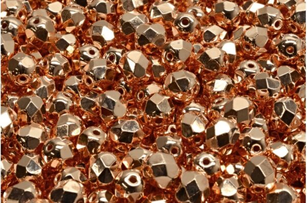 Firepolished Round Beads 6mm - Image 1