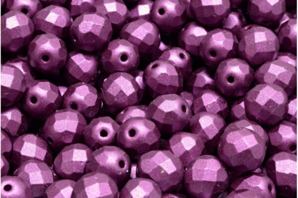 Firepolished Round Beads 8mm - Image 1