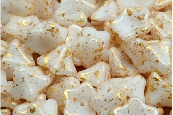 Petunia Flower Beads 8x13mm - Image 1