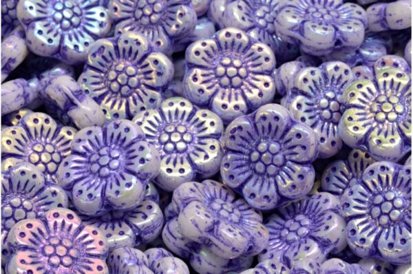 Boho Flower Beads 14x14mm - Image 1