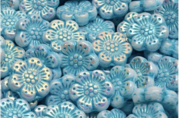 Boho Flower Beads 14x14mm - Image 1