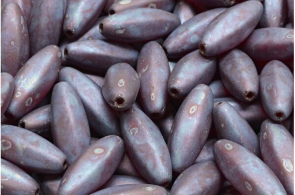 Peeled Olive beads 19x7mm - Image 1