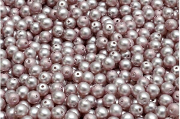 Round Druck Beads 4mm - Image 1