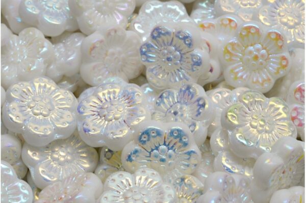 Boho Flower Beads 14x14mm - Image 1