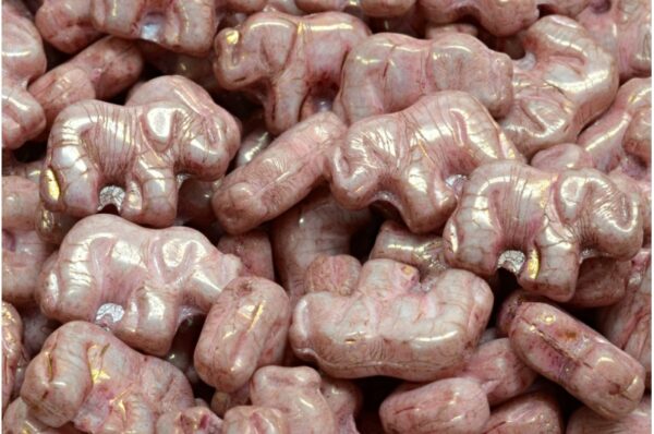 Elephant Beads 15x11mm - Image 1
