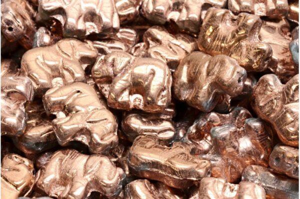 Elephant Beads 15x11mm - Image 1