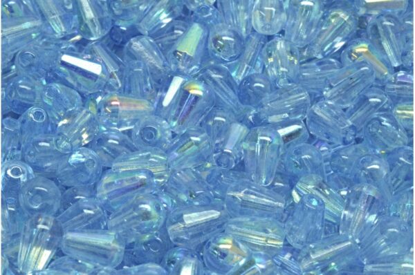 Firepolished Drop Beads 8x6mm - Image 1