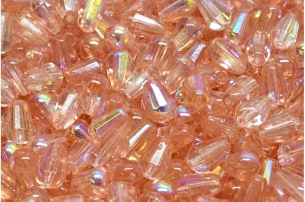 Firepolished Drop Beads 8x6mm - Image 1