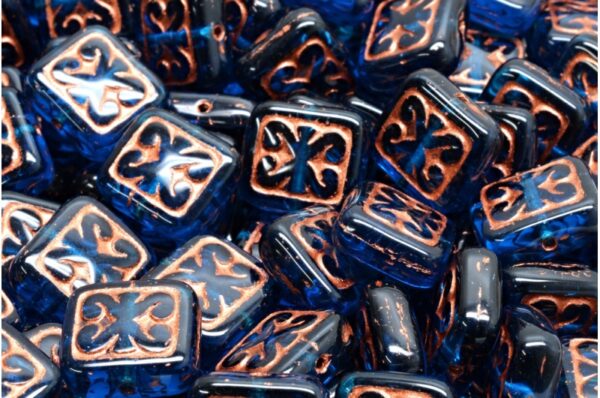 Ornamental Cushion Beads 11x12mm - Image 1