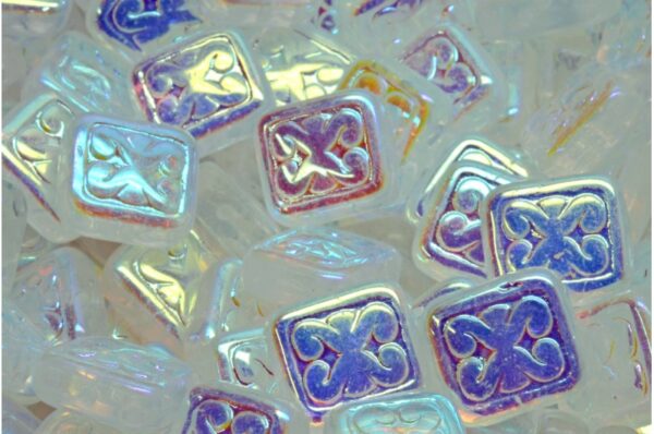 Ornamental Cushion Beads 11x12mm - Image 1