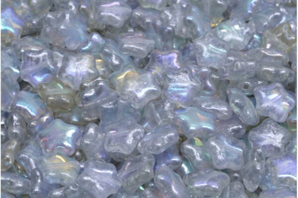 Flat Star Beads 8x8mm - Image 1