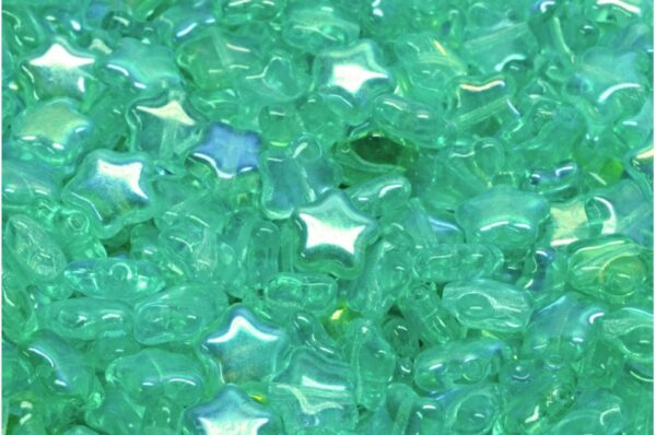Flat Star Beads 8x8mm - Image 1