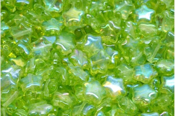 Flat Star Beads 8x8mm - Image 1