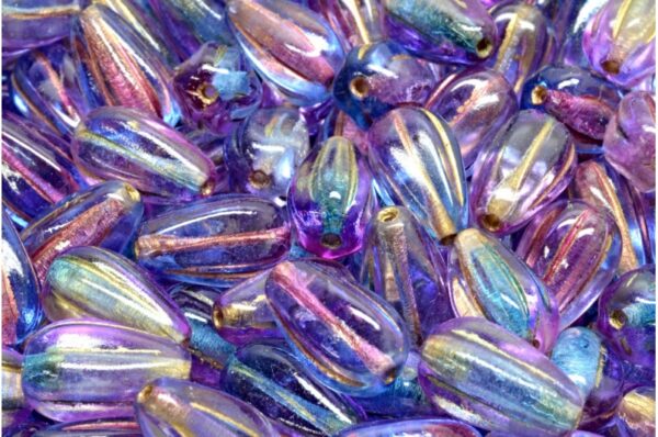 Drop Melon Beads 13x8mm - Image 1