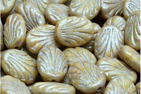 Oval With Lines 17x12mm - Image 1