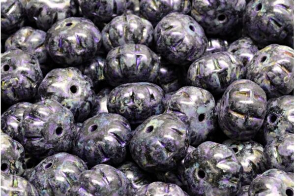 Pumpkin Beads 8x11mm - Image 1