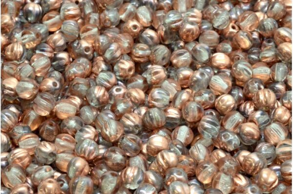 Melon Beads 4x4mm - Image 1
