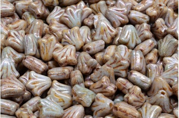 Lily Flower Beads 9x9mm - Image 1