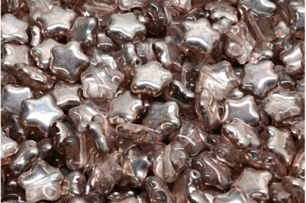 Flat Star Beads 8x8mm - Image 1