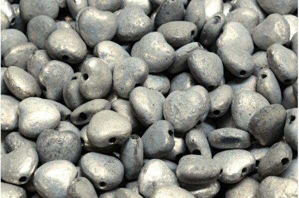 Heart Beads 8x8mm - Image 1