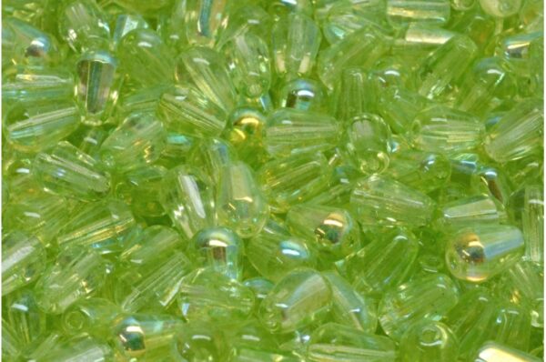 Firepolished Drop Beads 8x6mm - Image 1