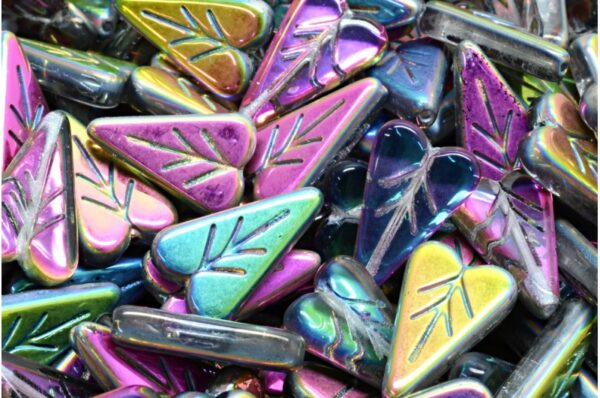 Heart Leaf Bead 16x11mm - Image 1