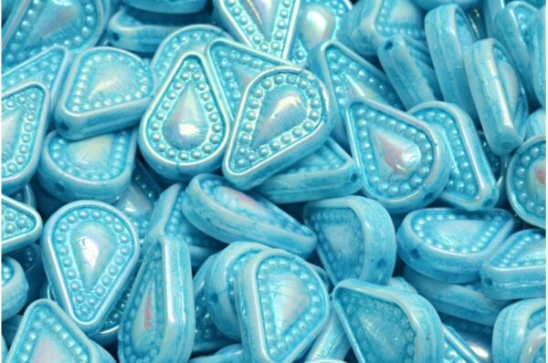 Filigree Tear Drop Beads 14x10mm - Image 1