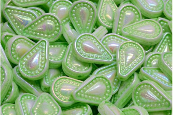 Filigree Tear Drop Beads 14x10mm - Image 1
