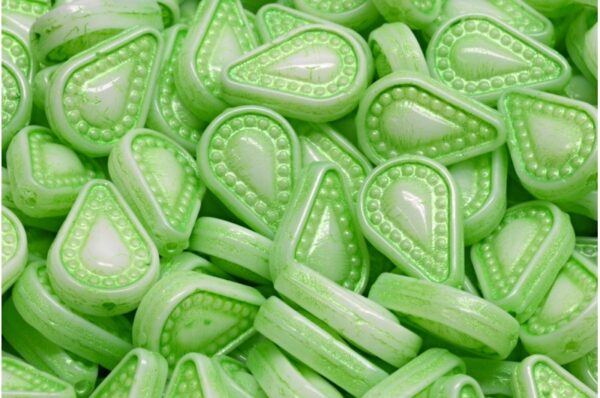 Filigree Tear Drop Beads 14x10mm - Image 1