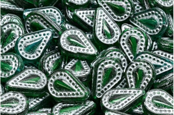 Filigree Tear Drop Beads 14x10mm - Image 1