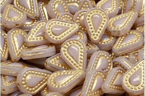 Filigree Tear Drop Beads 14x10mm - Image 1