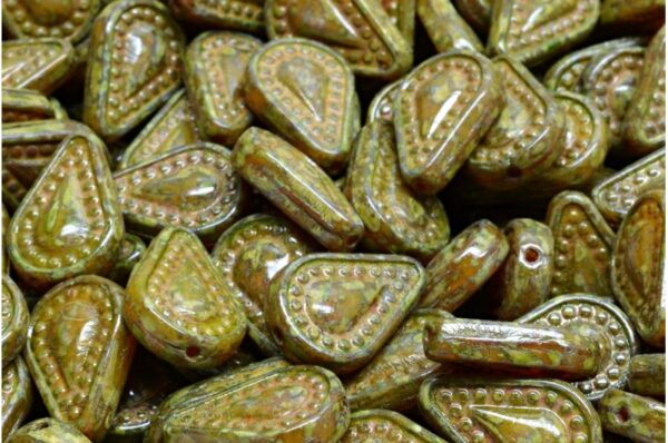 Filigree Tear Drop Beads 14x10mm - Image 1