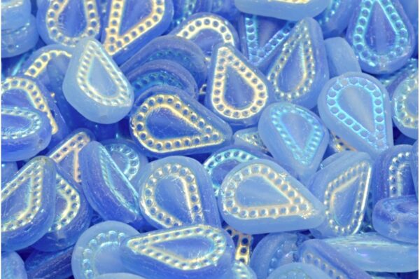 Filigree Tear Drop Beads 14x10mm - Image 1