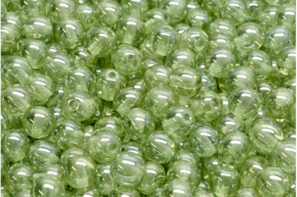 Round Druck Beads 6mm - Image 1