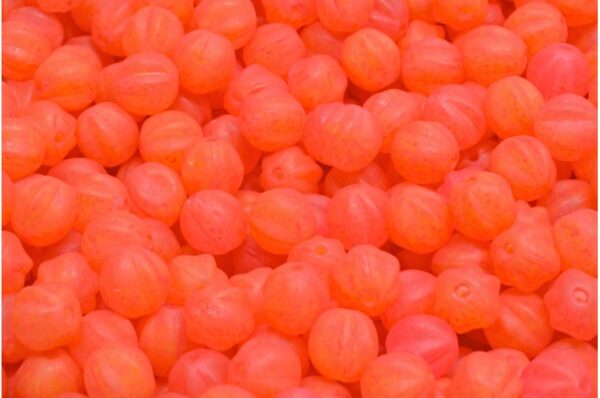 Melon Beads 6x6mm - Image 1