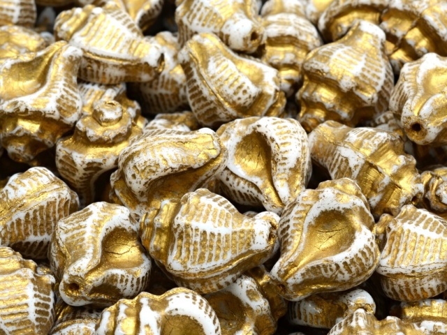 Murex Shell Beads 15x12mm