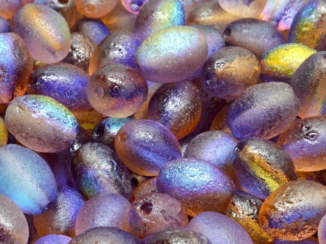 Olive Beads 13x10